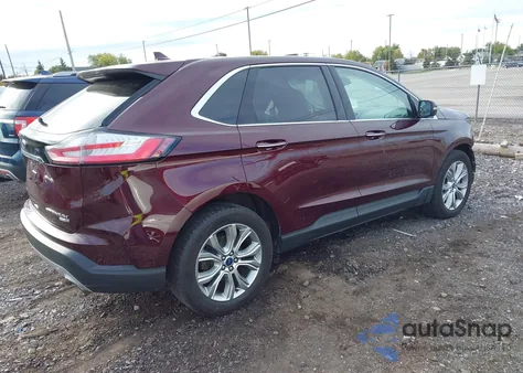 2019 Ford Edge Titanium from USA, damaged, VIN 2FMPK4K9XKBB38475
